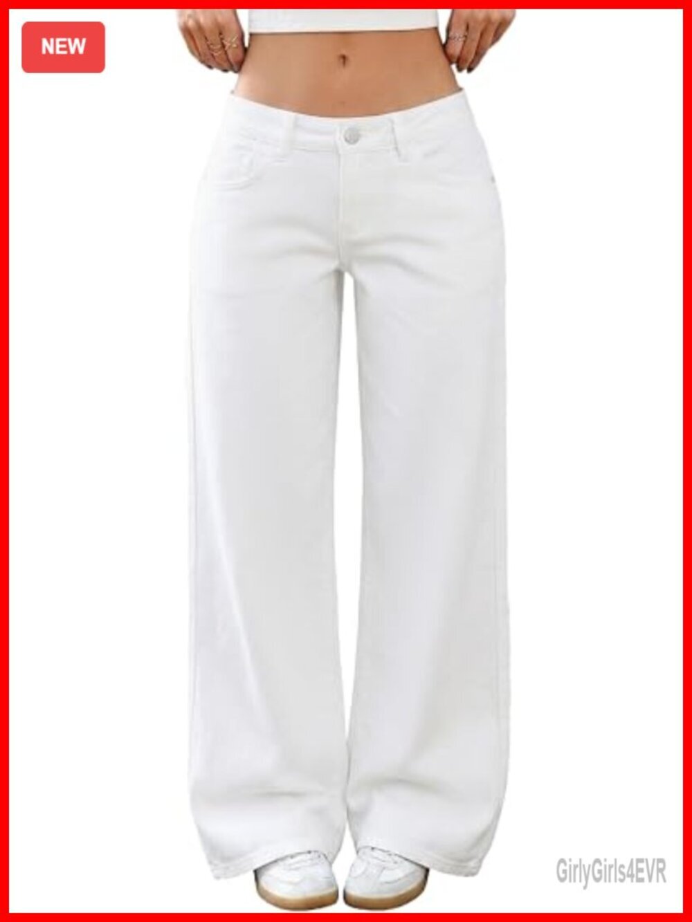 Low-Rise Baggy Jeans Wide Leg Stretchy Denim Pants Y2k